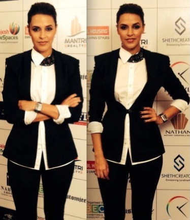 Neha-Dhupia-In-DRVV-Times-Property-Expo-Event-And-Shantanu-And-Nikhil-At-The-Bacardi-Event-1