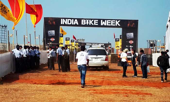 India Bike Week 2015 in Goa