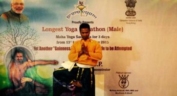 Indian Yoga Instructor Sets Guinness World Record