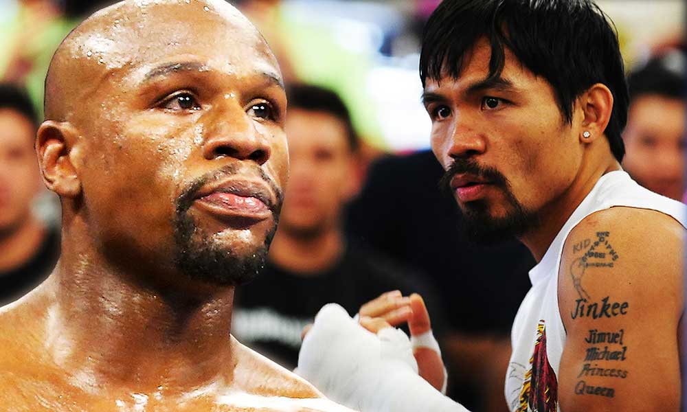 Floyd Mayweather and Manny Pacquiao