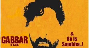 Is Shahid Kapoor The New Sambha? In The Movie ‘‘Gabbar Is Back’’.