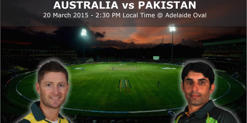 Australia vs. Pakistan at the Adelaide Oval