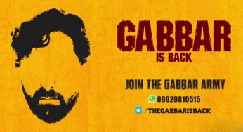 Gabbar Is Back – The Villain Is The Protagonist For A Change