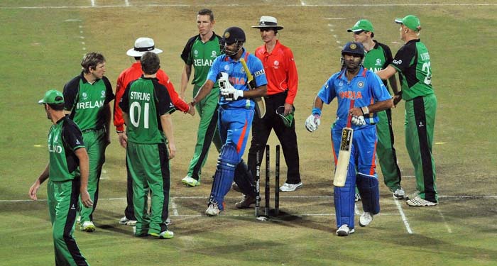 India are 1-0 against Ireland