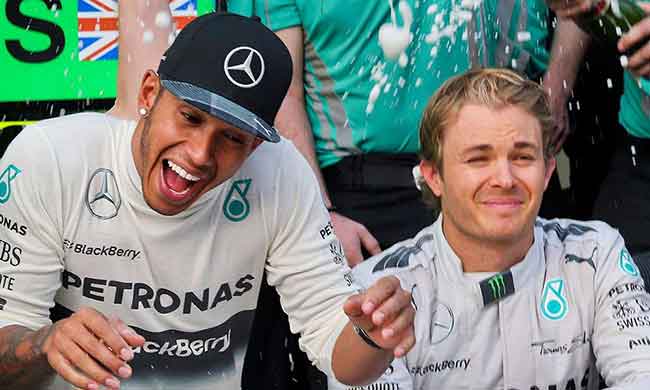 The Infamous Hamilton And Rosberg Rivalry