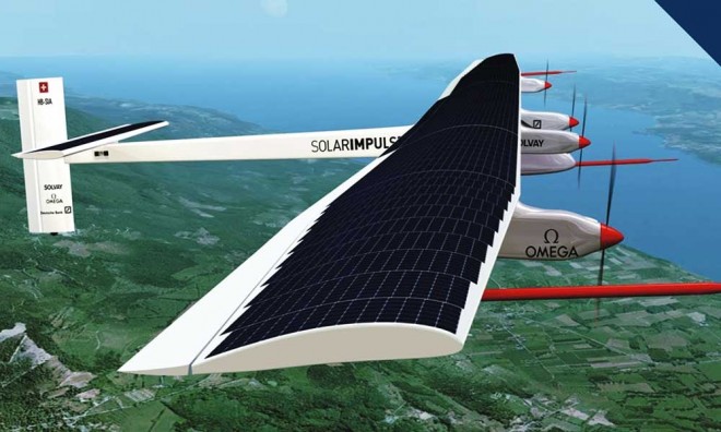 Solar impulse 2 plane