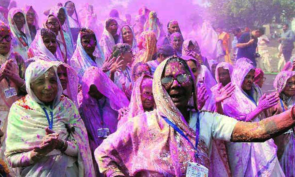 Widow Holi in Banaras