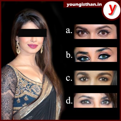 Guess the eyes of Priyanka Chopra