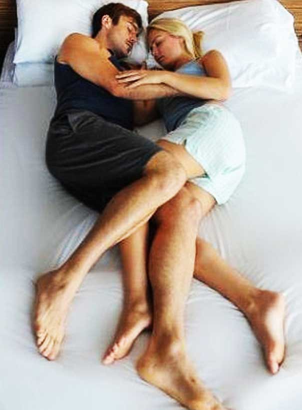 These 10 Sleeping Positions Are Too Real For Every Couple