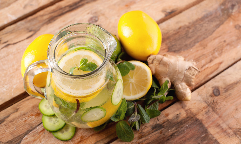 lemon-and-ginger-water