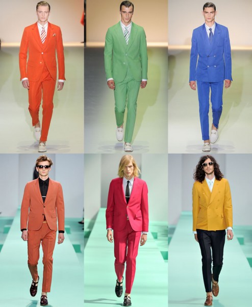 florescent suits men style 2016