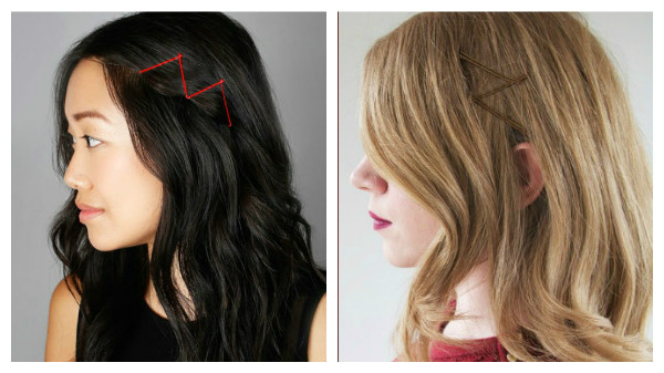 Bobby Pins zigzag