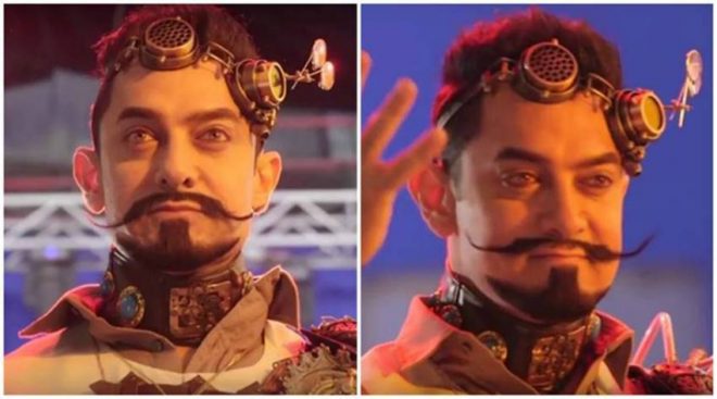 Aamir khan's New Look