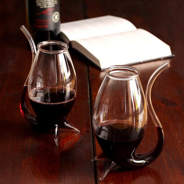 Innovative wine glasses