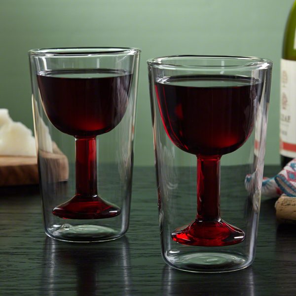 Innovative wine glasses