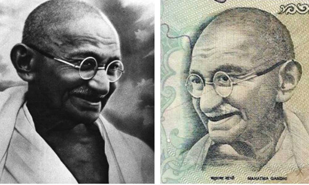 Gandhiji’s Face On India’s Currency Notes