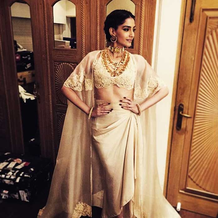 Sonam Kapoor Fashion For Wedding