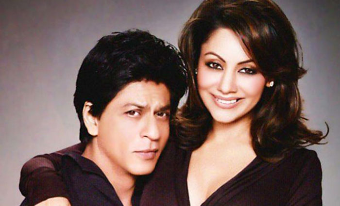 Shahrukh Khan With His Wife