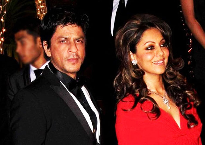 Shahrukh Khan With His Wife