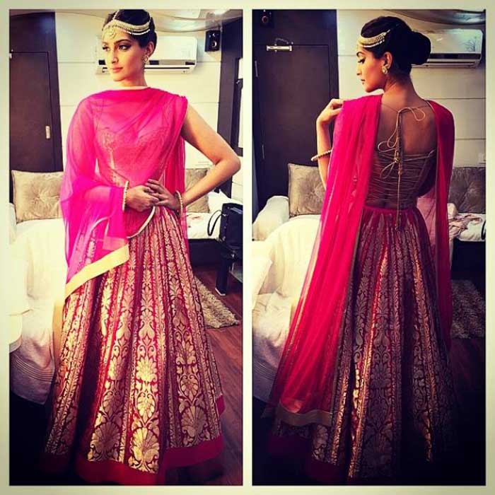 Sonam Kapoor Fashion For Wedding