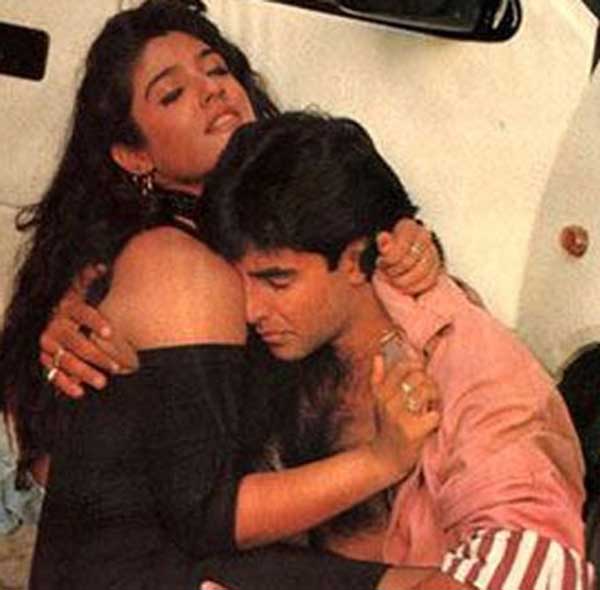 Akshay Kumar and Raveena Tandon