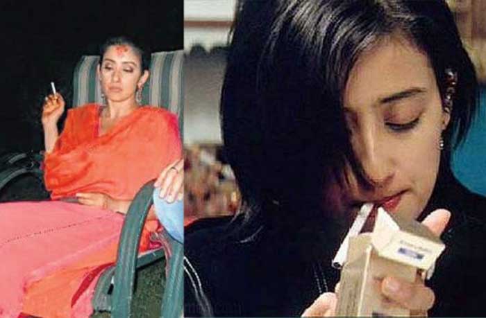 Bollywood actresses who smoke