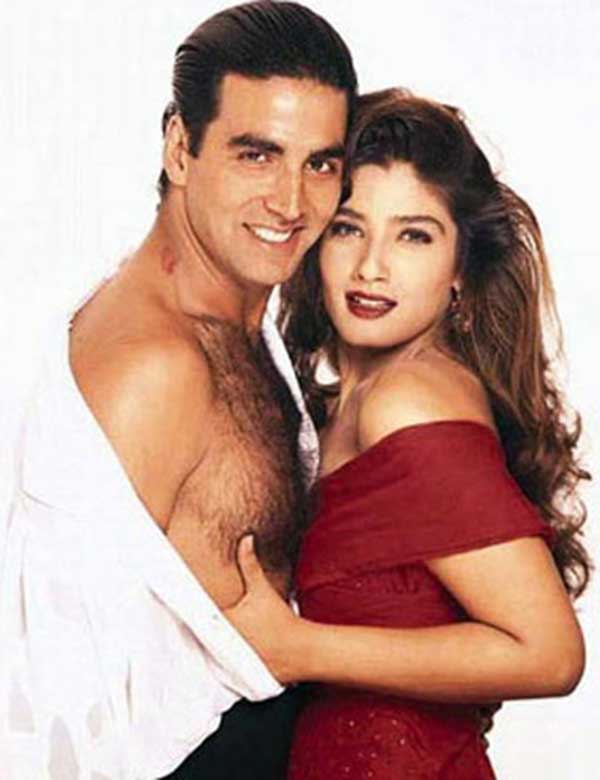 Akshay Kumar and Raveena Tandon