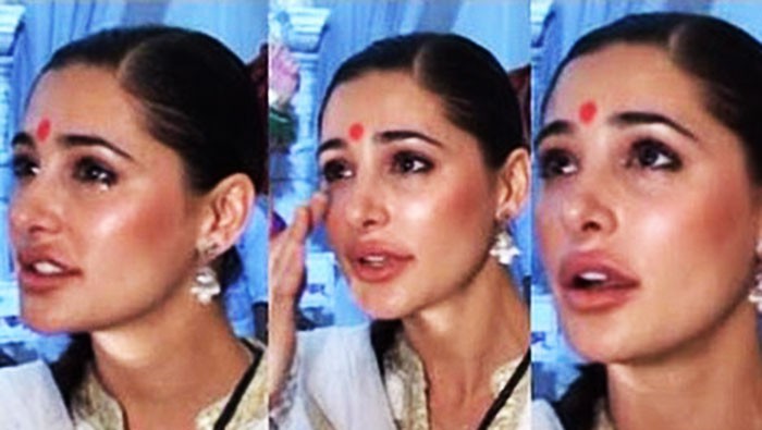 celebs who cried in public