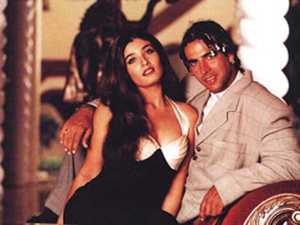 Akshay Kumar and Raveena Tandon