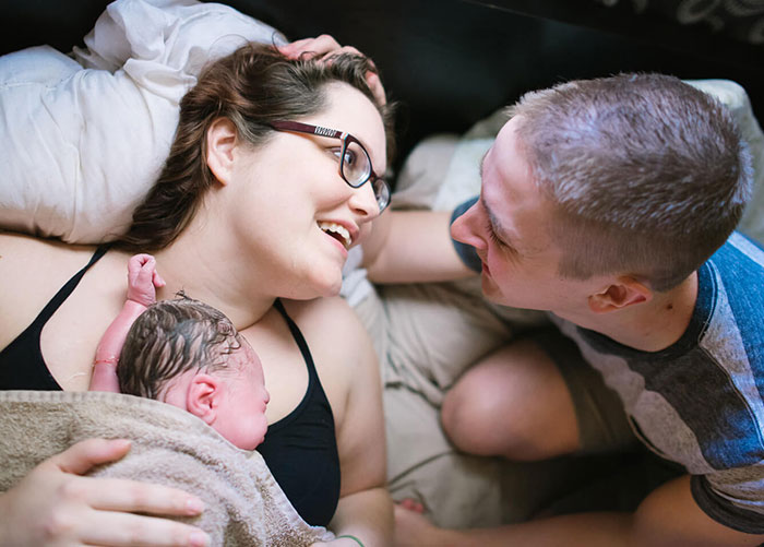 Fathers Welcoming Their Babies