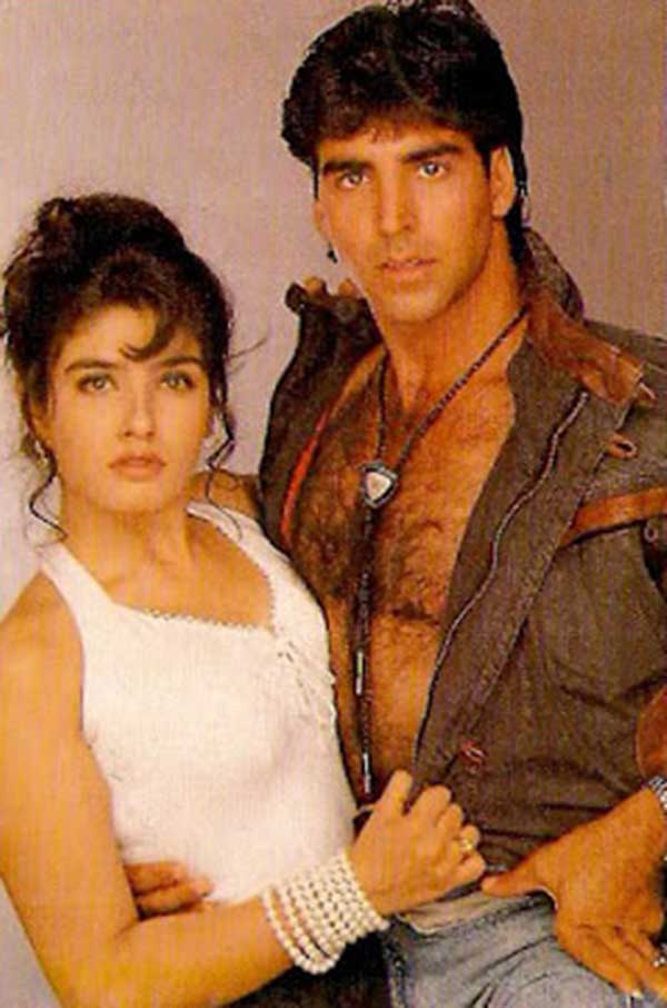 Akshay Kumar and Raveena Tandon