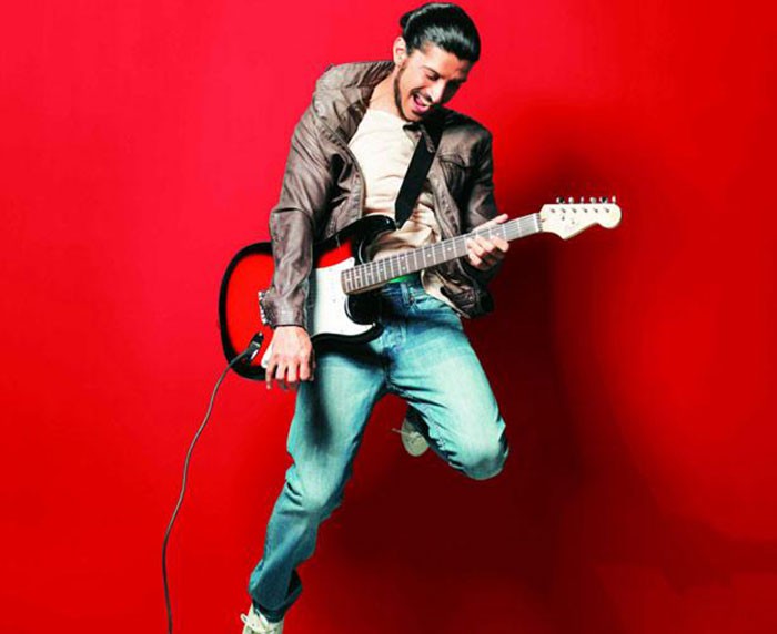 crush on a guy who plays guitar