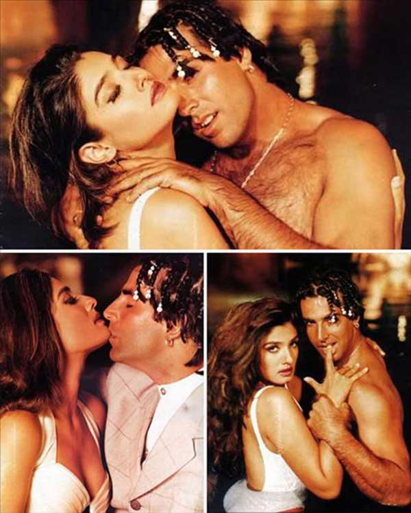 Akshay Kumar and Raveena Tandon