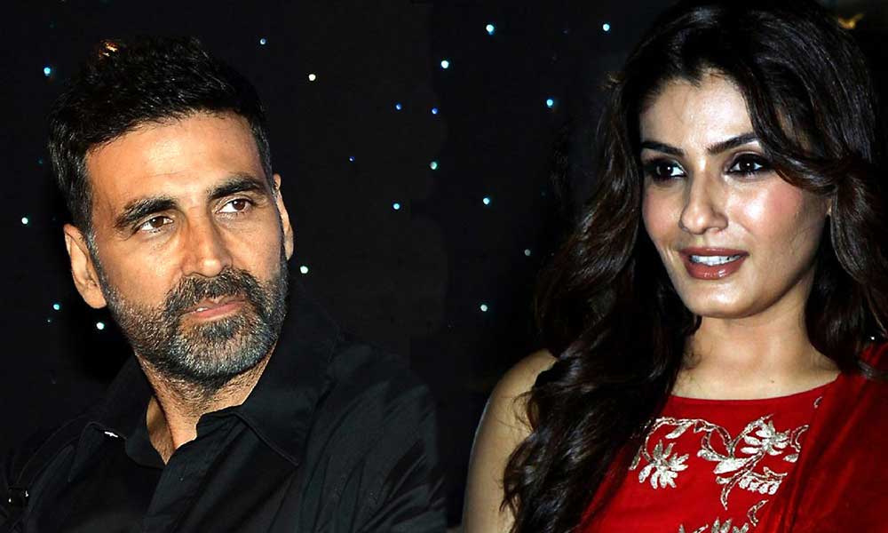 Akshay Kumar and Raveena Tandon