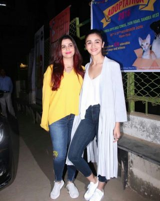 Alia and Shaheen Bhatt