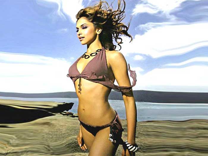 Deepika In Bikini