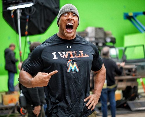 Dwayne Johnson's Workout Pictures