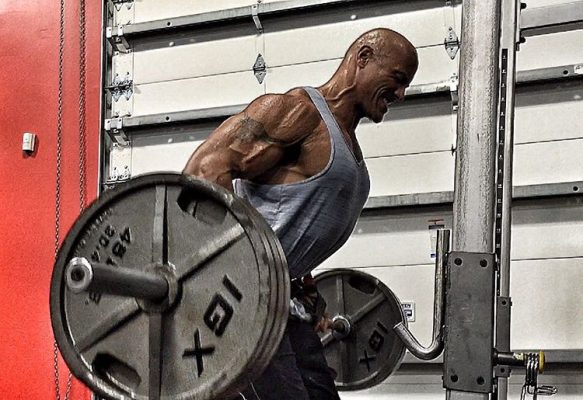 Dwayne Johnson's Workout Pictures
