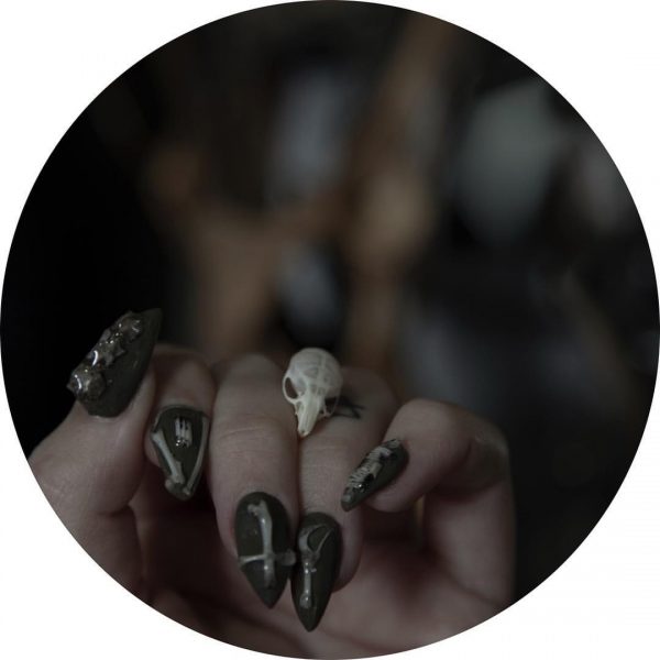 Nail Art Made From Real Bones