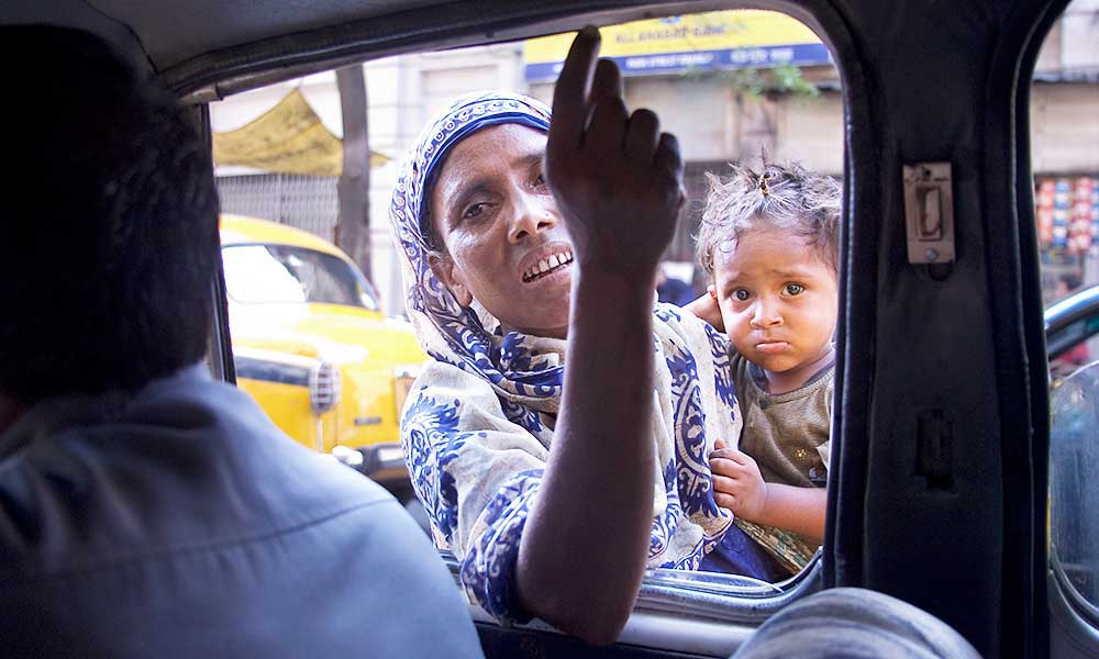 Beggars Outside Colleges And Hospitals