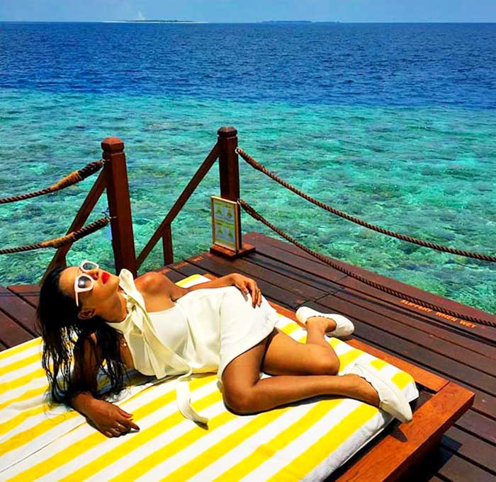 Nia Sharma vacation in Maldives