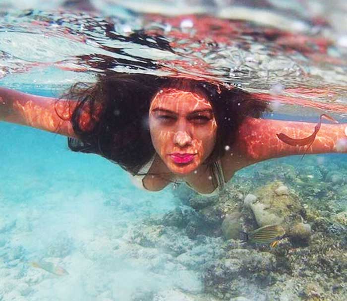 Nia Sharma vacation in Maldives