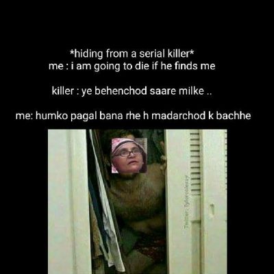 Hiding From Serial Killer Memes