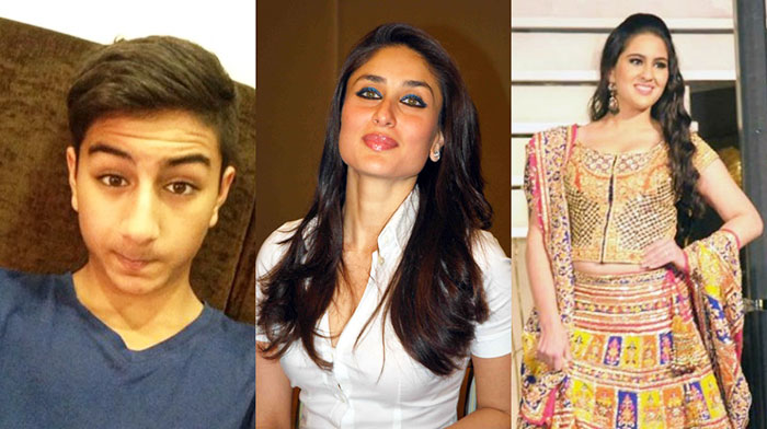 Bollywood actresses with their step kids
