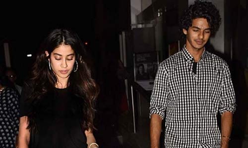 Jhanvi Kapoor and Ishaan Khattar