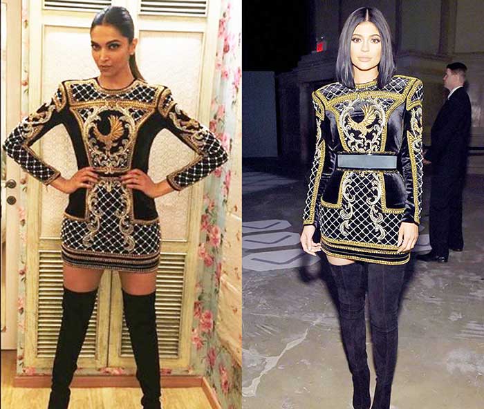 Deepika copying hollywood dresses