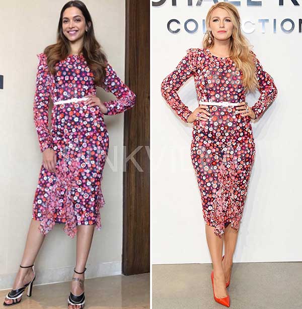 Deepika copying hollywood dresses