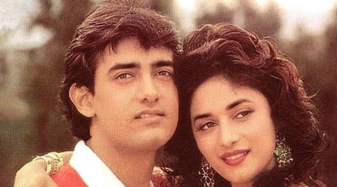 Madhuri Dixit And Aamir Khan