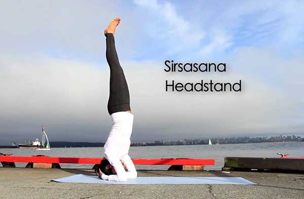 Yoga poses for growing hair