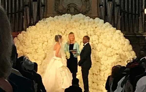 Billionaire wedding